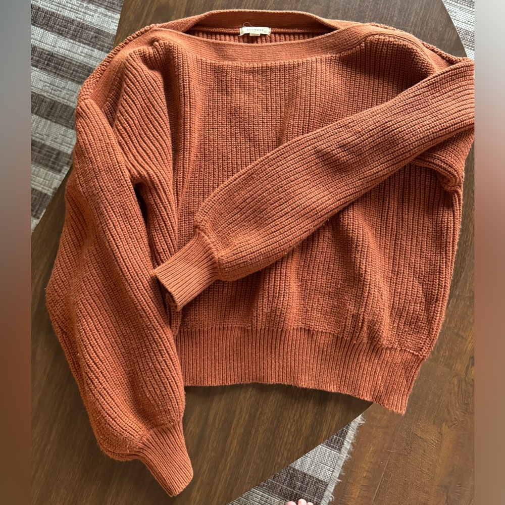 Shop Suunday Balloon Sleeve Sweater